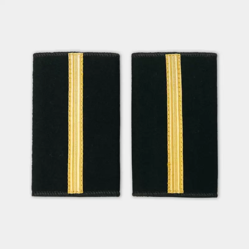 Merchant Marine Navy Epaulette 1-4 bar gold epaulete Bullion Braid Captain Chief officer shoulder Shipping epaulettes