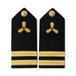 Military Shoulder Epaulette board Navy Capt Captain Rank Insignia Shoulder Shipping Strap Board Epaulette Seaman Costume Epaulet