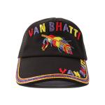 Vanbati College Wind Heavy Craft Metal Wire Handmade Embroidered Beaded Baseball Cap