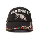 Vanbati College Wind Heavy Craft Metal Wire Handmade Embroidered Beaded Baseball Cap