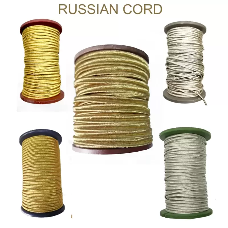 Bullion Mylar Russian Cord Braid for Military Army Navy Uniform Costume Jacket Vestment Russia Braid