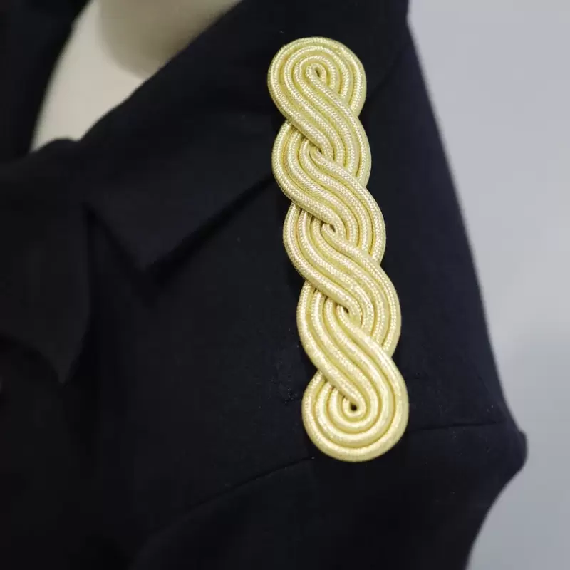 GOLD BULLION SHOULDER EPAULETTE ARMY UNIFORM,SHOULDER BOARD,CORPORAL EPAULET,EPAULETS FOR COSTUME MILITARY ACCESSORIES SHOULDER BOARD